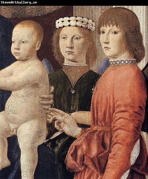 Piero della Francesca Madonna and Child Attended by Angels